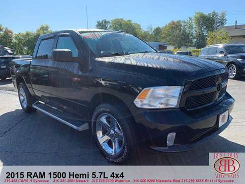 2015 DODGE RAM 1500 HEMI 5.7L 4X4! EASY APPROVAL!! FINANCING OPTIONS!! for sale in N SYRACUSE, NY