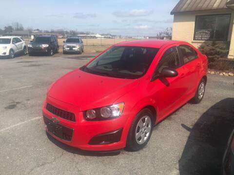 14 CHEVY SONIC LS - - by dealer - vehicle automotive for sale in Scotia, NY