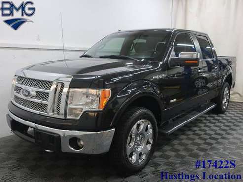 2012 Ford F-150 Lariat SuperCrew 5.5-ft Bed 4WD - Warranty for sale in Hastings, MI