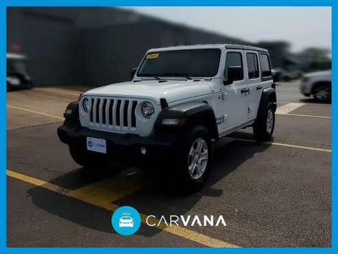 2019 Jeep Wrangler Unlimited Sport S Sport Utility 4D suv White for sale in Oakland, CA