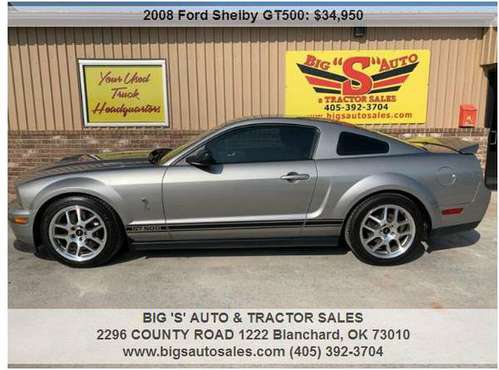 2008 FORD MUSTANG SHELBY GT500! 6-SPEED MANUAL! 5.4L SUPERCHARGER!!!... for sale in Blanchard, OK