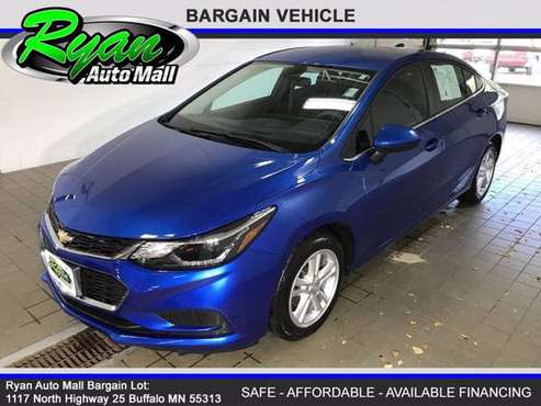 2017 Chevrolet Chevy Cruze Lt $899 Down Delivers! - cars & trucks -... for sale in Buffalo, MN