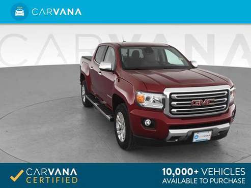 2018 GMC Canyon Crew Cab SLT Pickup 4D 5 ft pickup MAROON - FINANCE for sale in Cleveland, OH