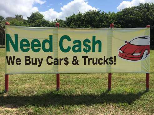** WE BUY CARS, TRUCK, SUV'S ** for sale in Lakeland, FL
