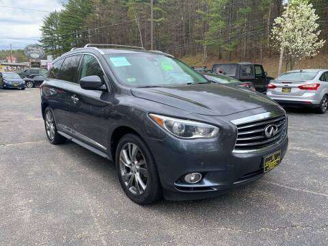 15, 999 2013 Infiniti JX35 AWD SUV Dual Roofs, DVD Systems for sale in Belmont, NH