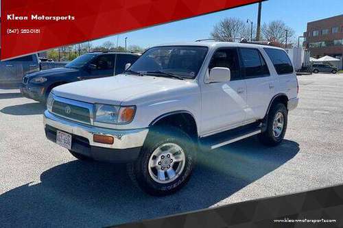 1998 TOYOTA 4RUNNER SR5 4WD LEATHER ALLOY GOOD TIRES 180426 - cars & for sale in Skokie, IL