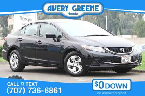 2015 Honda Civic LX - - by dealer - vehicle for sale in Vallejo, CA