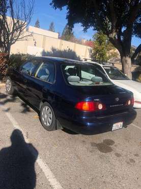 TOYOTA COROLLA 2002 - cars & trucks - by owner - vehicle automotive... for sale in San Mateo, CA