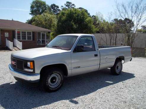 1991 GMC SIERRA 1500 LB, Accident free, 1 owner, local truck, NICE! for sale in Spartanburg, SC