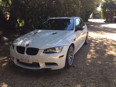 2011 BMW M3 - Alpine White on Black - Competition Pack - 400HP for sale in MONTECITO, CA