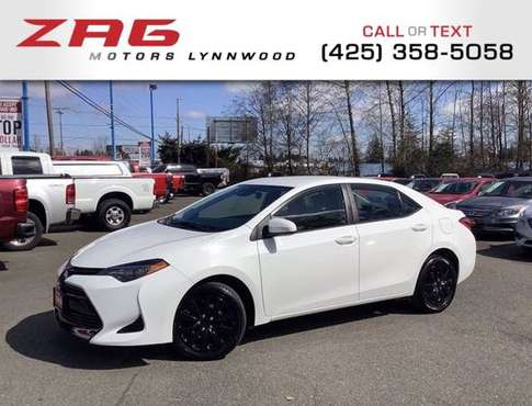2017 Toyota Corolla LE - - by dealer - vehicle for sale in Lynnwood, WA