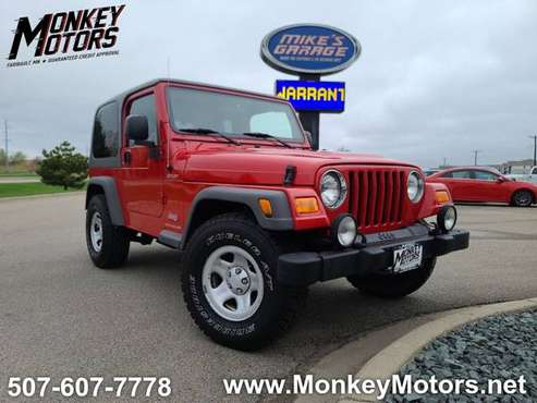 2005 Jeep Wrangler Sport 4WD 2dr SUV - - by dealer for sale in Faribault, IA