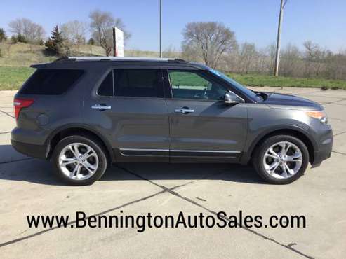 2015 Ford Explorer Limited 4X4 - Financing Available - cars & trucks... for sale in Bennington, NE