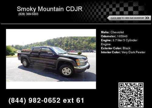 2007 Chevrolet Colorado LT w/2LT for sale in Franklin, NC