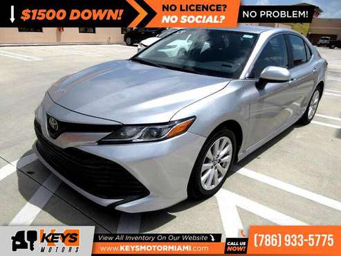 2019 Toyota Camry Sdn I4 Man LE (Natl) FOR ONLY $33/mo! - cars &... for sale in Miami, FL