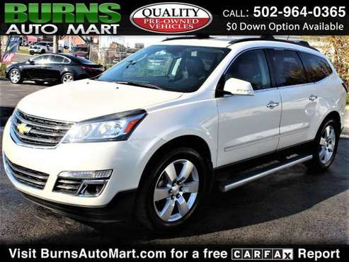 1-Owner* 3rd Row* 2013 Chevrolet Traverse LTZ Sunroof* DVD* Leather*... for sale in Louisville, KY