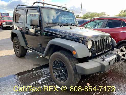 ((( WILLYS EDITION ))) 4X4 2014 JEEP WRANGLER WILLYS - cars & trucks... for sale in Kihei, HI