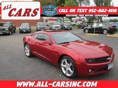 2013 Chevrolet Camaro Coupe 2LT RS 3.6L V6 Auto Loaded with Options!! for sale in Burnsville, MN