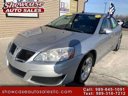 2009 Pontiac G6 4dr Sdn w/1SB - cars & trucks - by dealer - vehicle... for sale in Chesaning, MI