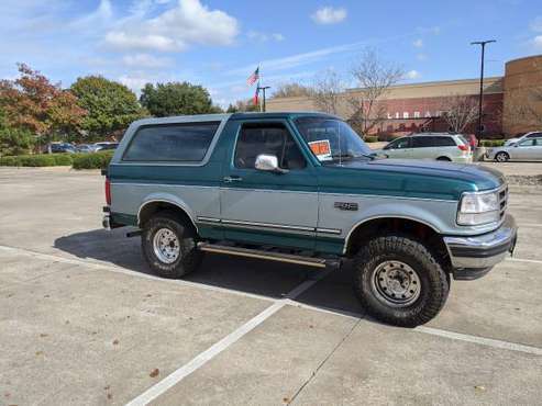 1996 Ford Bronco XLT 5.8L V8 - cars & trucks - by owner - vehicle... for sale in Euless, TX