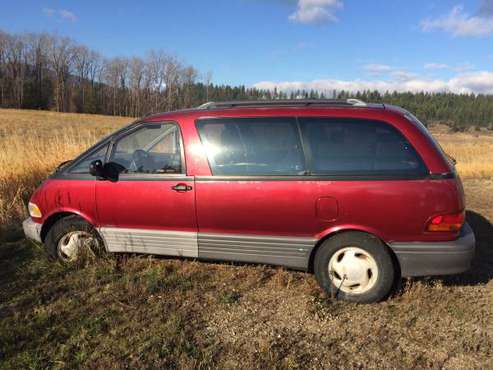 1991 Toyota Previa All-Track - cars & trucks - by owner - vehicle... for sale in Sagle, WA