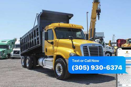 2012 Freightliner Cascadia Dump Truck For Sale *WE FINANCE BAD... for sale in Miami, FL