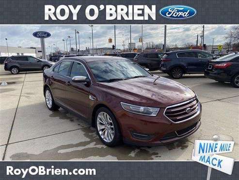 2015 Ford Taurus sedan Limited - Ford Bronze Fire Metallic - cars &... for sale in St Clair Shrs, MI