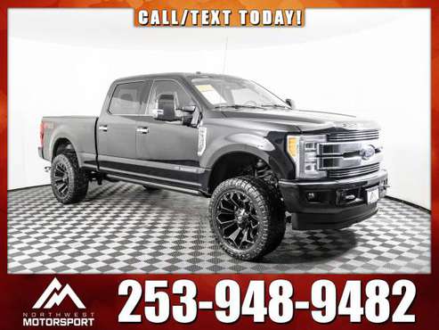 Lifted 2018 *Ford F-350* Limited FX4 4x4 - cars & trucks - by dealer... for sale in PUYALLUP, WA