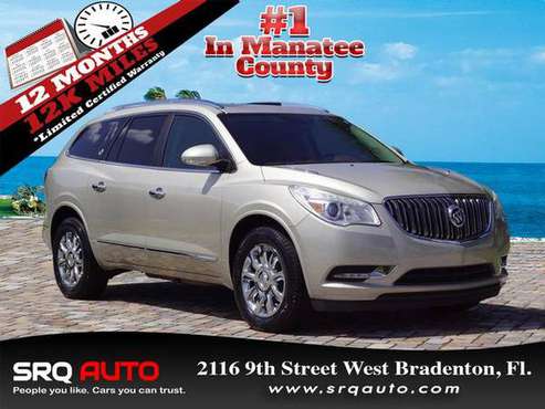 2013 *Buick* *Enclave* *FWD 4dr Leather* Champagne S for sale in Bradenton, FL