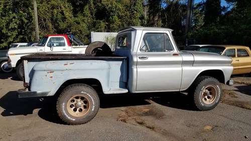 1965 Chevy K10 Shortbed Stepside factory 4x4 - cars & trucks - by... for sale in Norfolk, VA