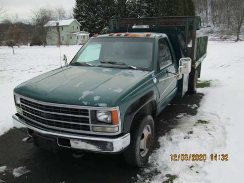 1993 GMC 3500 diesel 4x4 dump bed - cars & trucks - by owner -... for sale in Big Run PA, PA
