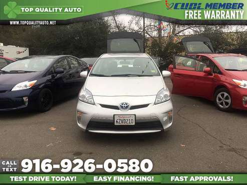 2013 Toyota Prius Plug-In Hybrid for only $9,995 - cars & trucks -... for sale in Rancho Cordova, CA