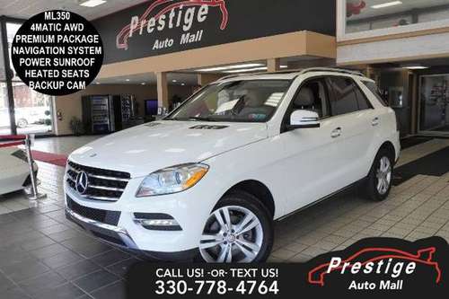 2014 Mercedes-Benz ML 350 - cars & trucks - by dealer - vehicle... for sale in Cuyahoga Falls, OH