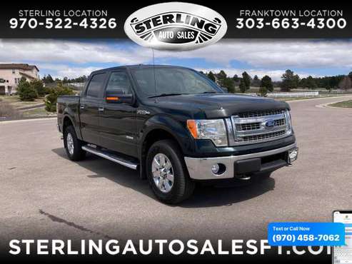2014 Ford F-150 F150 F 150 4WD SuperCrew 145 XLT - CALL/TEXT TODAY! for sale in Sterling, CO