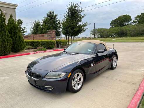 2007 BMW Z4 3 0 roadster convertible automatic excellent condition for sale in Sugar Land, TX