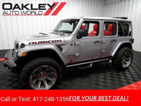 2021 Jeep Wrangler Rubicon Unlimited T-ROCK Sky POWER Top hatchback... for sale in Branson West, MO