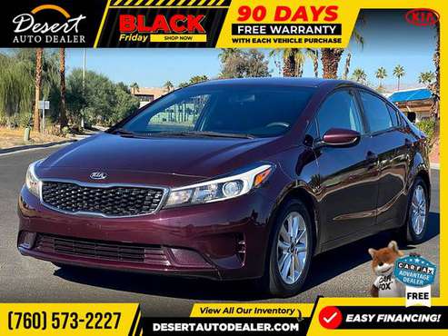 CRAZY DEAL on this 2017 KIA Forte GREAT DEAL LX Sedan - cars &... for sale in Palm Desert , CA