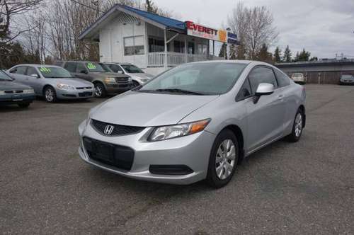 2012 Honda Civic LX 2DR COUPE 5A - - by dealer for sale in Everett, WA