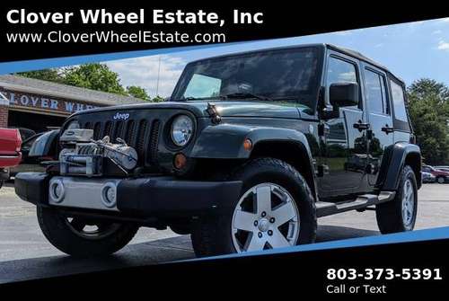2010 Jeep Wrangler Unlimited Sahara 4WD - - by dealer for sale in Clover, NC