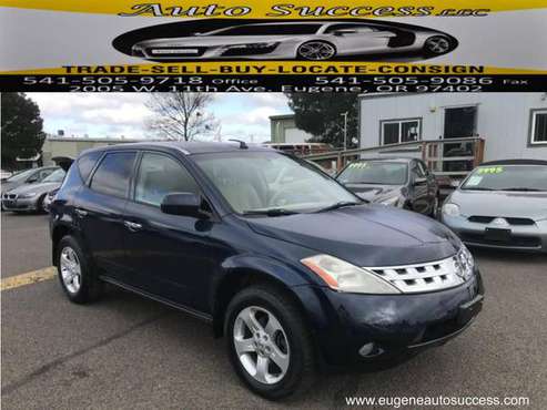 2003 NISSAN MURANO SL DVD SYSTEM for sale in Eugene, OR