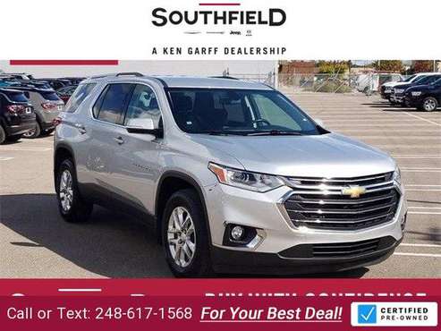 2018 Chevy Chevrolet Traverse LT suv - BAD CREDIT OK! - cars &... for sale in Southfield, MI