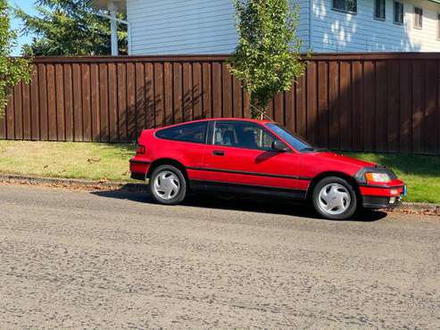 1990 Honda CRX SI 1.6L *****Rare find! Low miles! ***** - cars &... for sale in Northern Manitoba, OR