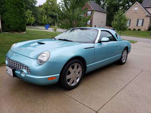 2002 FORD THUNDERBIRD - cars & trucks - by owner - vehicle... for sale in NICHOLASVILLE, KY