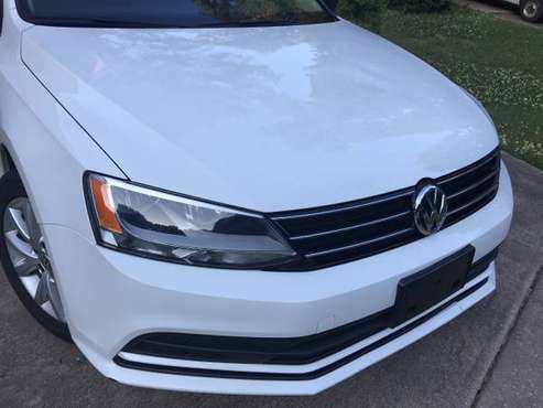 2015 VW JETTA TSI, ONLY 67,000 MILES, 4 DOORS, WHITE COLOR for sale in Peachtree City, GA