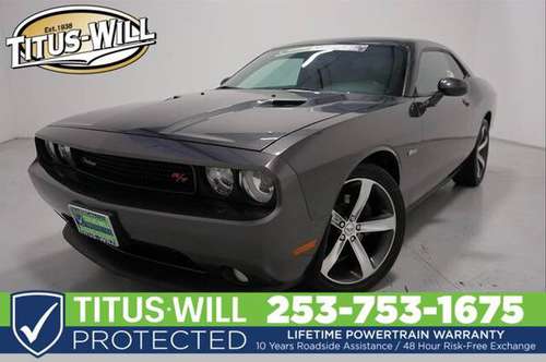 ✅✅ 2014 Dodge Challenger R T Coupe for sale in Tacoma, WA