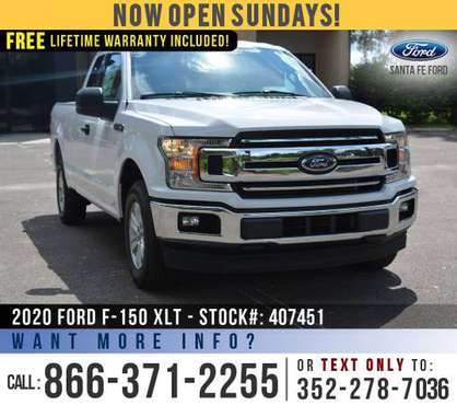 2020 FORD F150 XLT *** SAVE Over $6,000 off MSRP! *** - cars &... for sale in Alachua, FL