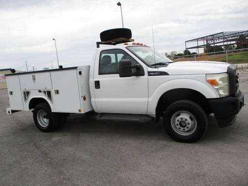 2011 Ford F-350 4x4 Regular Cab XL DRW Utility Bed - cars & trucks -... for sale in Lawrenceburg, TN