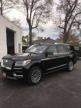 2019 Lincoln Navigator L 4x4 Reserve , Infinite Black - cars & for sale in West Babylon, NY