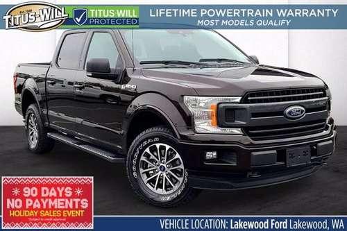 2019 Ford F-150 4x4 4WD F150 Truck XLT Crew Cab - cars & trucks - by... for sale in Lakewood, WA