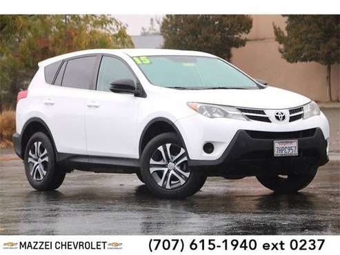 2015 Toyota RAV4 LE - SUV - cars & trucks - by dealer - vehicle... for sale in Vacaville, CA